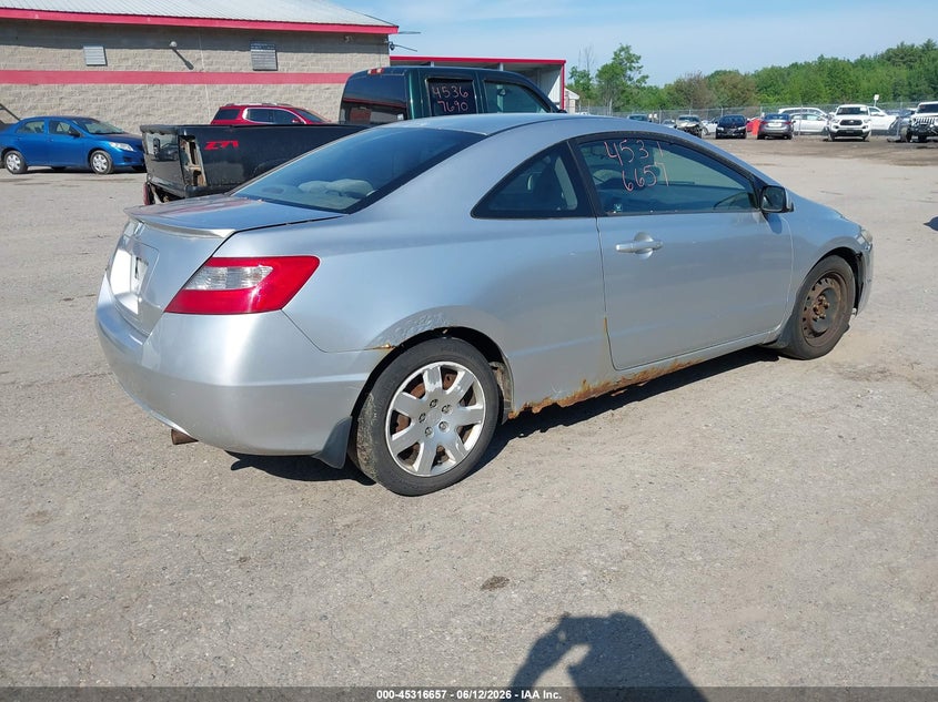 2009 Honda Civic VIN 2HGFG12649H501416 IAAI salvage auction — NORMAL WEAR, Clear (Montana), sold $325 on 2026-08-03 (photo 4)