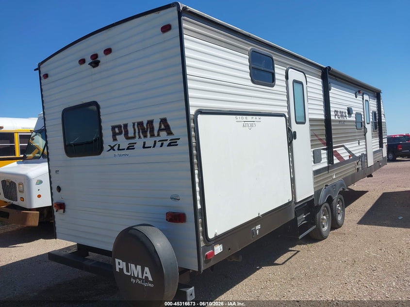 2020 Puma VIN 5ZT2PUWBXL4006209 IAAI salvage auction — HAIL, Regular (South Dakota), sold $4,050 on 2026-07-22 (photo 4)