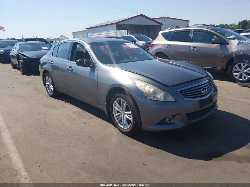 2010 Infiniti G37 VIN JN1CV6ARXAM458415 IAAI salvage auction — SIDE, Salvage (North Carolina), sold $425 on 2026-07-09 (photo 1)