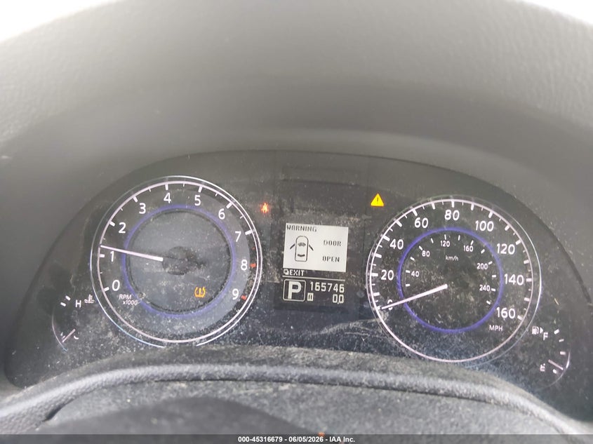 2010 Infiniti G37 VIN JN1CV6ARXAM458415 IAAI salvage auction — SIDE, Salvage (North Carolina), sold $425 on 2026-07-09 (photo 7)