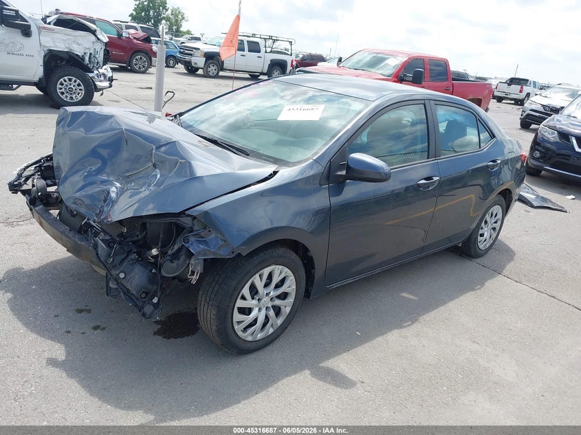 2018 Toyota Corolla VIN 5YFBURHE5JP850957 IAAI salvage auction — FRONT END, Salvage Title, sold $1,450 on 2026-07-28 (photo 2)