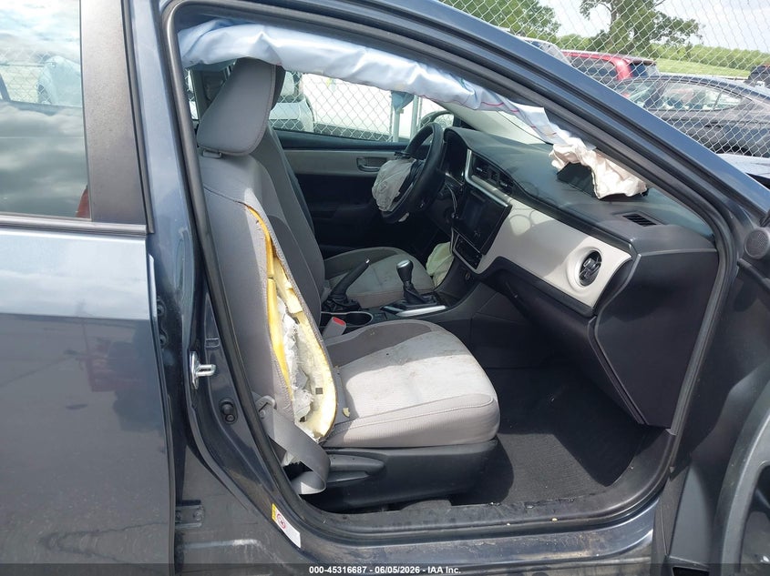 2018 Toyota Corolla VIN 5YFBURHE5JP850957 IAAI salvage auction — FRONT END, Salvage Title, sold $1,450 on 2026-07-28 (photo 5)