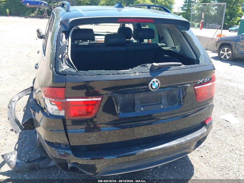 2013 BMW X5 VIN 5UXZV4C50D0G55435 IAAI salvage auction — FRONT END, Mv-907A (New York), sold $2,600 on 2026-07-14 (photo 6)