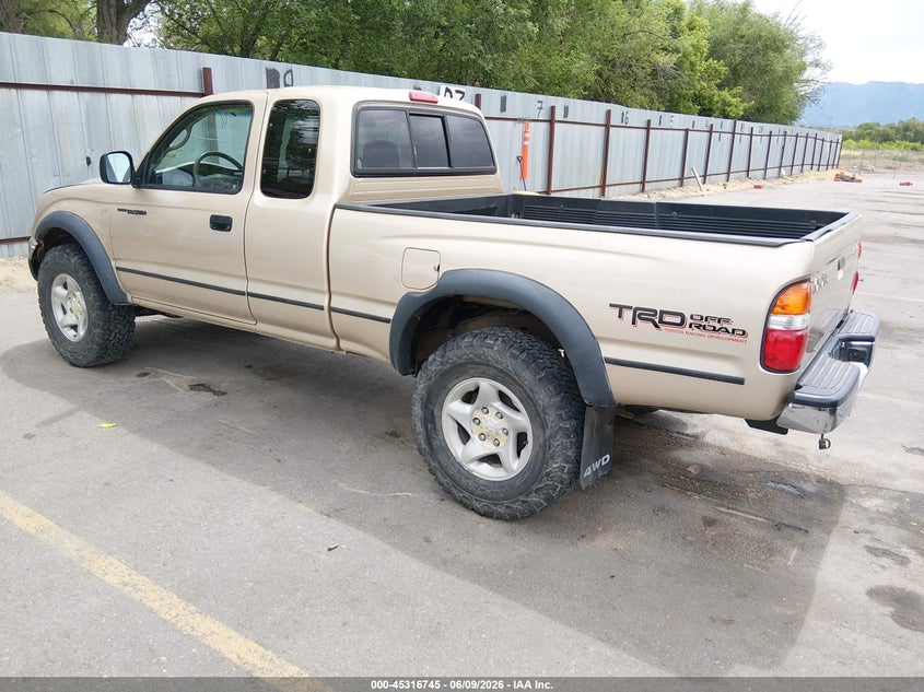 2002 Toyota Tacoma VIN 5TEWN72N92Z077434 IAAI salvage auction — FRONT END, Salvage (Utah), sold $6,100 on 2026-07-16 (photo 3)