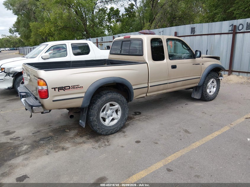2002 Toyota Tacoma VIN 5TEWN72N92Z077434 IAAI salvage auction — FRONT END, Salvage (Utah), sold $6,100 on 2026-07-16 (photo 4)
