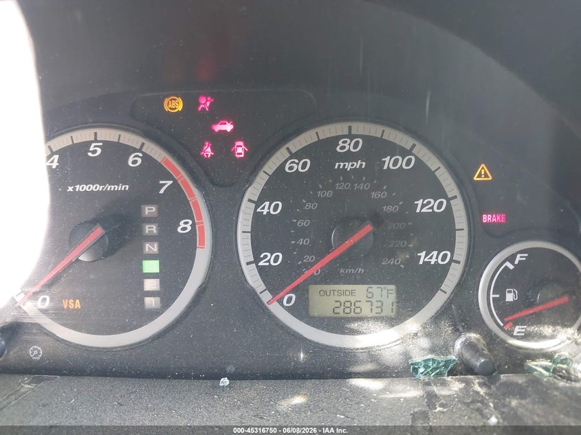 2006 Honda Cr-v VIN SHSRD78806U403705 IAAI salvage auction — ROLLOVER, Salvage (Idaho), sold $100 on 2026-07-14 (photo 7)