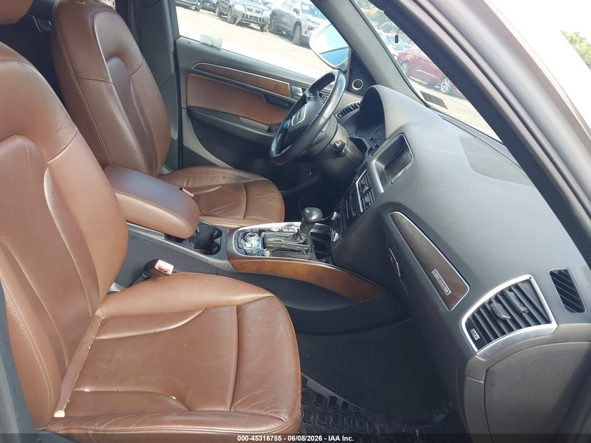 2016 Audi Q5 VIN WA1L2AFP3GA093581 IAAI salvage auction — NORMAL WEAR, Clear (Pennsylvania), sold $1,050 on 2026-07-17 (photo 5)