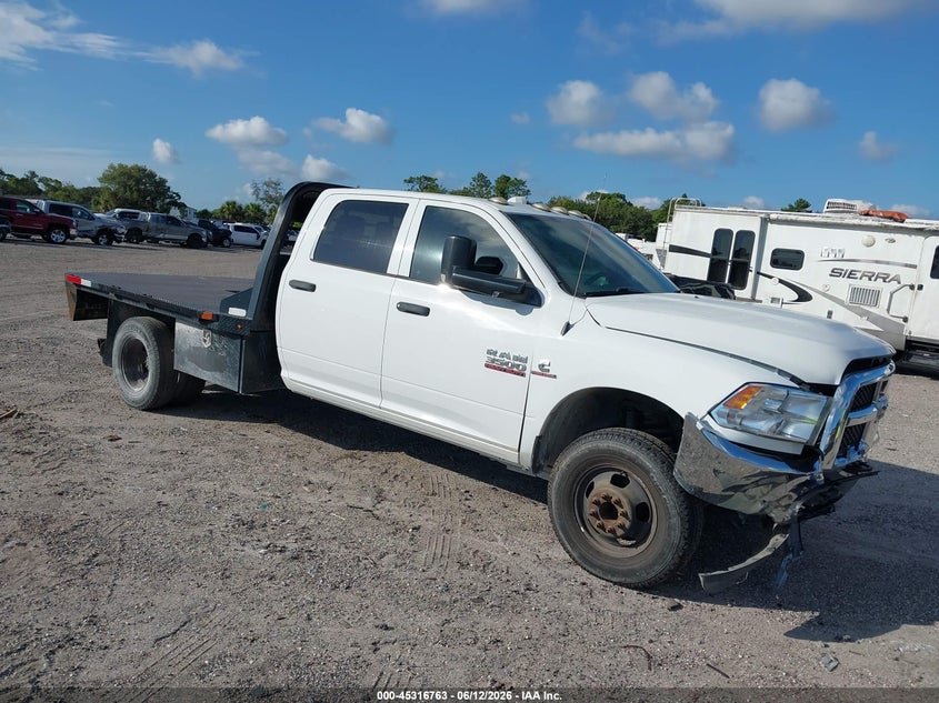 2017 Ram 3500 VIN 3C7WRTCL8HG515118 IAAI salvage auction — FRONT END, Clear (Florida), sold $11,975 on 2026-08-15 (photo 1)