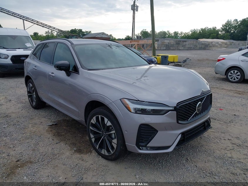 2026 Volvo Xc60 VIN YV4M12RC5T1348749 IAAI salvage auction — LEFT FRONT, Salvage (North Carolina), sold $10,300 on 2026-07-24 (photo 1)