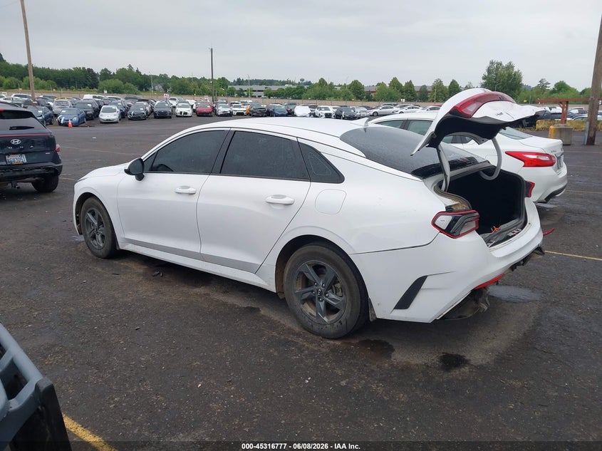 2021 Kia K5 VIN 5XXG24J28MG049242 IAAI salvage auction — REAR END, Salvage (Oregon), sold $25 on 2026-07-31 (photo 3)