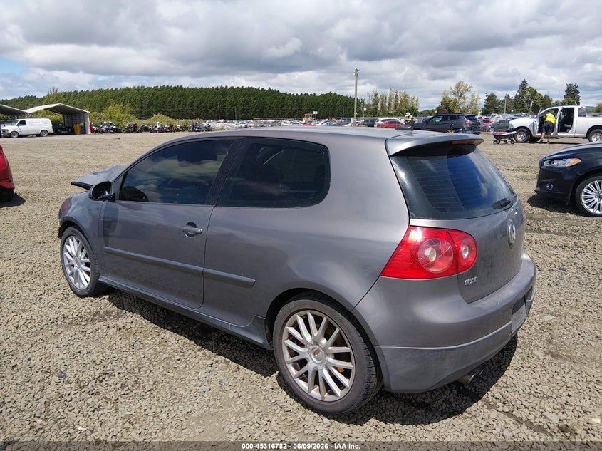 2008 Volkswagen Gti VIN WVWFV71K88W251703 IAAI salvage auction — FRONT END, Salvage (Oregon), sold $200 on 2026-08-10 (photo 3)