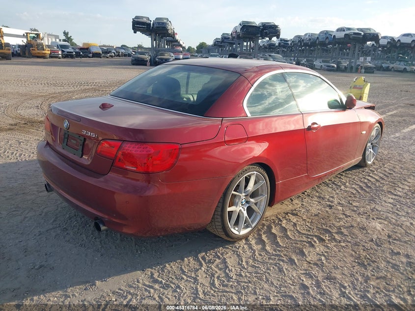 2013 BMW 3er VIN WBADX7C56DJ589856 IAAI salvage auction — FRONT END, Salvage Title, sold $2,050 on 2026-07-21 (photo 4)