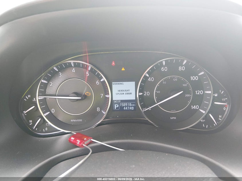 2020 Nissan Armada VIN JN8AY2NC0LX518623 IAAI salvage auction — LEFT SIDE, Salvage Title, sold $5,300 on 2026-07-30 (photo 7)