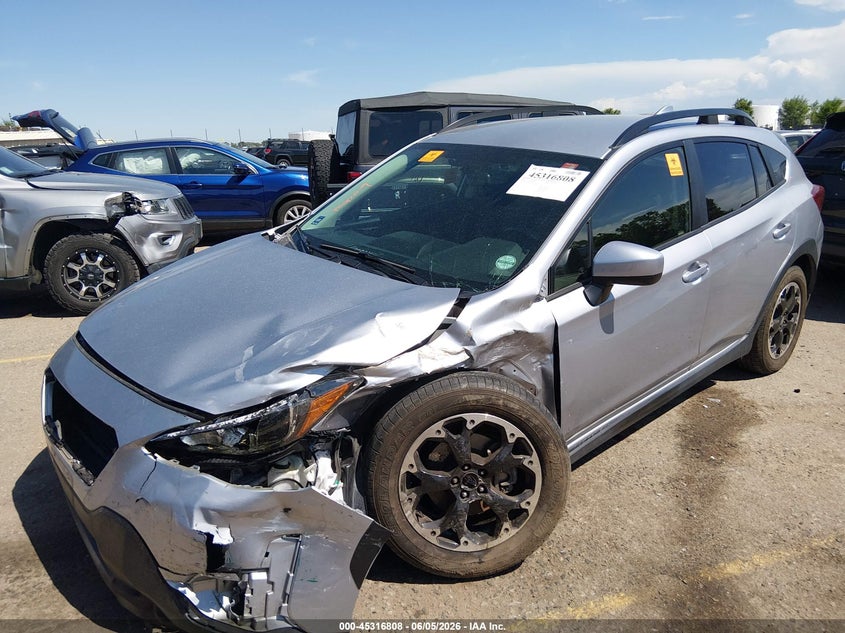 2021 Subaru Xv VIN JF2GTAPC3M8244178 IAAI salvage auction — LEFT FRONT, Salvage (North Carolina), sold $3,975 on 2026-07-28 (photo 2)