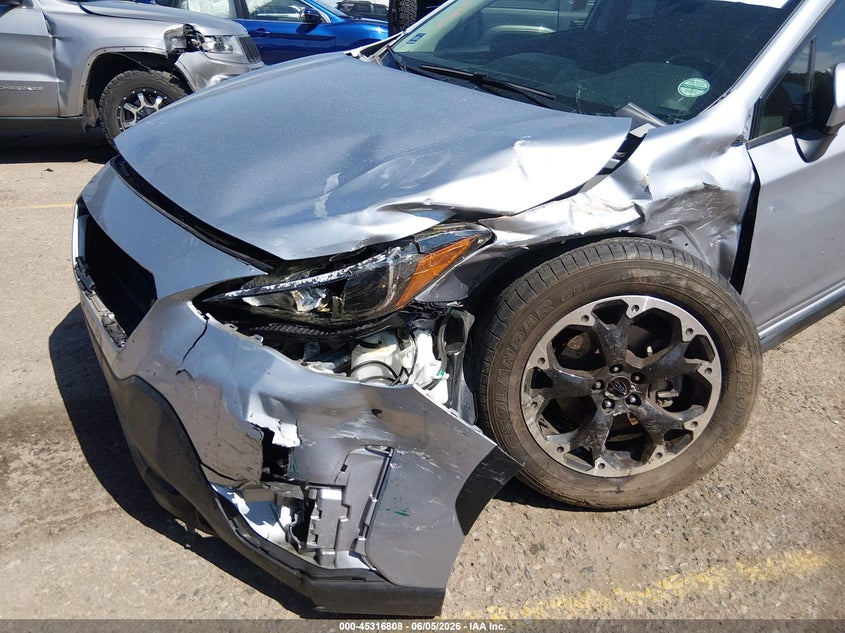 2021 Subaru Xv VIN JF2GTAPC3M8244178 IAAI salvage auction — LEFT FRONT, Salvage (North Carolina), sold $3,975 on 2026-07-28 (photo 6)