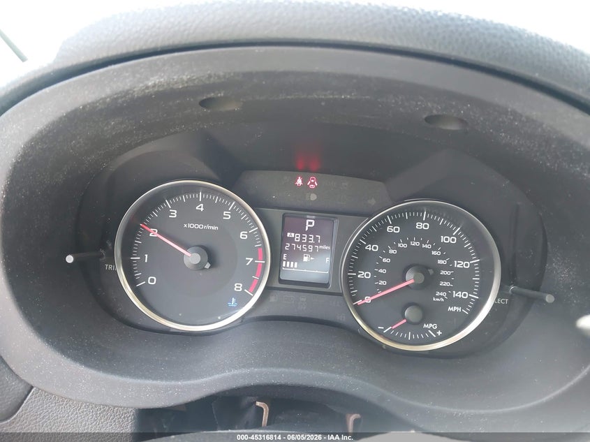2015 Subaru Impreza VIN JF1GJAC62FH004164 IAAI salvage auction — NORMAL WEAR, Clear (Kansas), sold $575 on 2026-07-22 (photo 7)