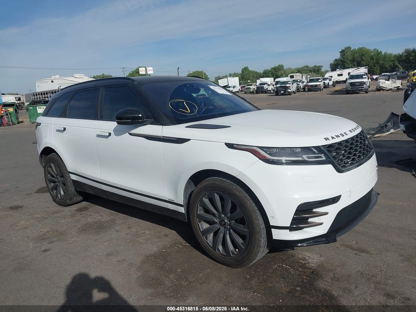 2019 Land rover Range rover velar VIN SALYL2EX1KA780382 IAAI salvage auction — FRONT & REAR, Salvage Title, sold $12,900 on 2026-07-30 (photo 1)
