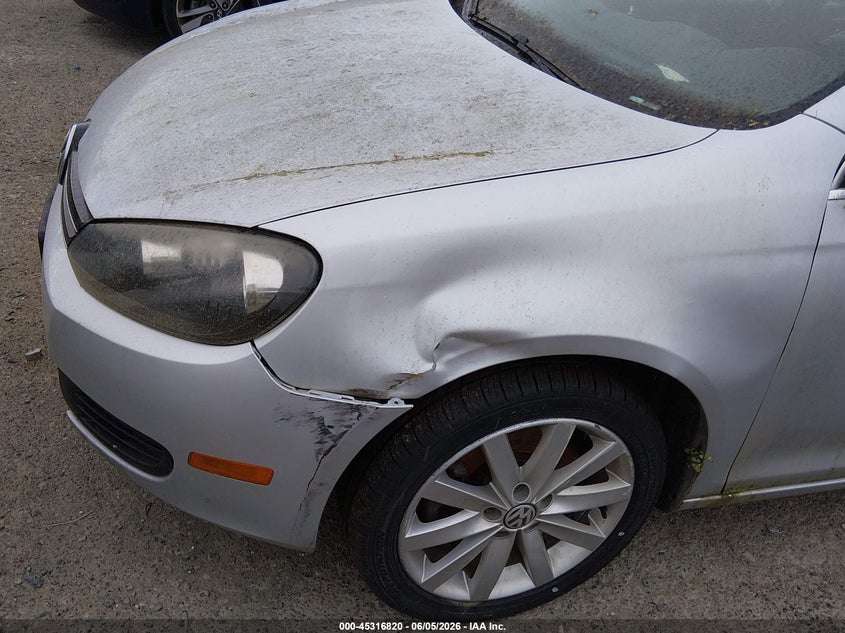 2013 Volkswagen Jetta VIN 3VWPL7AJ2DM667691 IAAI salvage auction — NORMAL WEAR, Salvage Title, sold $525 on 2026-07-22 (photo 6)