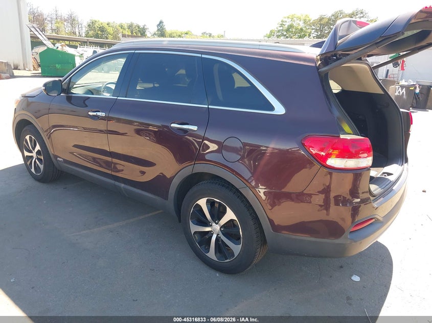 2016 Kia Sorento VIN 5XYPHDA15GG036745 IAAI salvage auction — FRONT END, Mv-907A (New York), sold $2,350 on 2026-07-28 (photo 3)