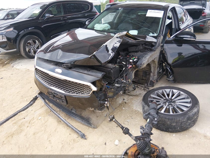 2017 Kia Cadenza VIN KNALC4J12H5089312 IAAI salvage auction — FRONT END, Salvage Title, sold $1,050 on 2026-07-14 (photo 6)
