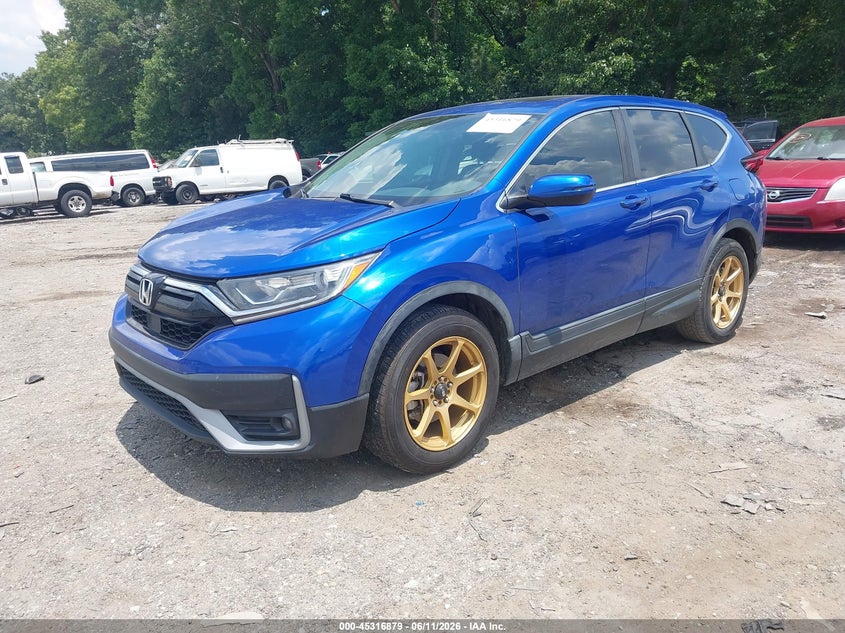 2020 Honda Cr-v VIN 7FARW1H53LE001441 IAAI salvage auction — REAR END, Salvage (Idaho), sold $9,000 on 2026-07-08 (photo 2)