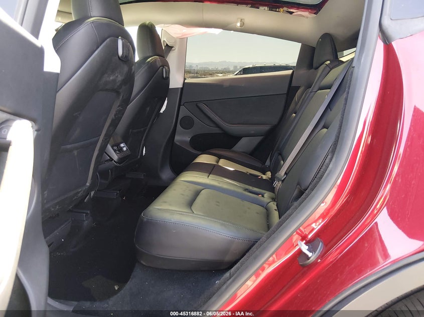 2024 Tesla Model y VIN 7SAYGDEF4RF158975 IAAI salvage auction — FRONT END, Salvage (Nevada), sold $3,150 on 2026-07-30 (photo 8)