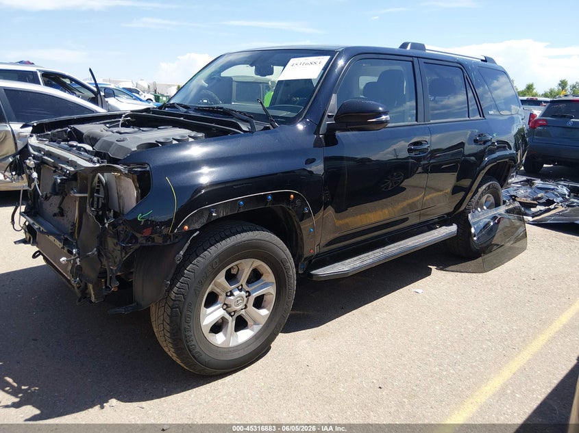 2019 Toyota 4runner VIN JTEBU5JR8K5682294 IAAI salvage auction — ALL OVER, Salvage (Colorado), sold $9,000 on 2026-07-29 (photo 2)