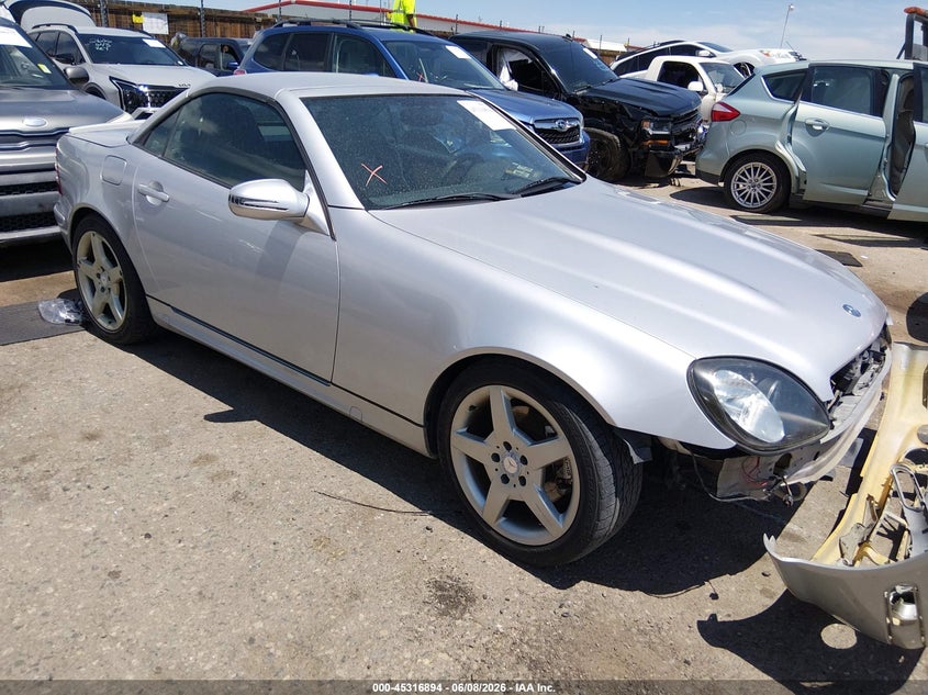 2003 Mercedes-benz Slk-klasse VIN WDBKK65F13F284225 IAAI salvage auction — FRONT END, Salvage (Colorado), sold $625 on 2026-07-28 (photo 1)