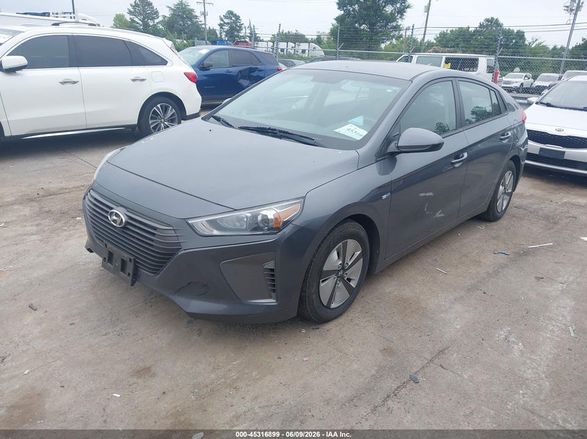 2019 Hyundai Ioniq VIN KMHC65LC3KU180094 IAAI salvage auction — FRONT END, Salvage (North Carolina), sold $1,350 on 2026-07-27 (photo 2)