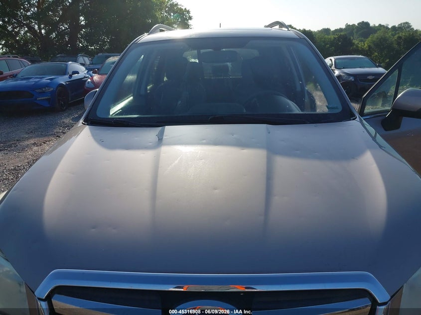 2014 Subaru Forester VIN JF2SJAMC0EH543018 IAAI salvage auction — HAIL, Salvage Title, sold $1,050 on 2026-07-13 (photo 6)