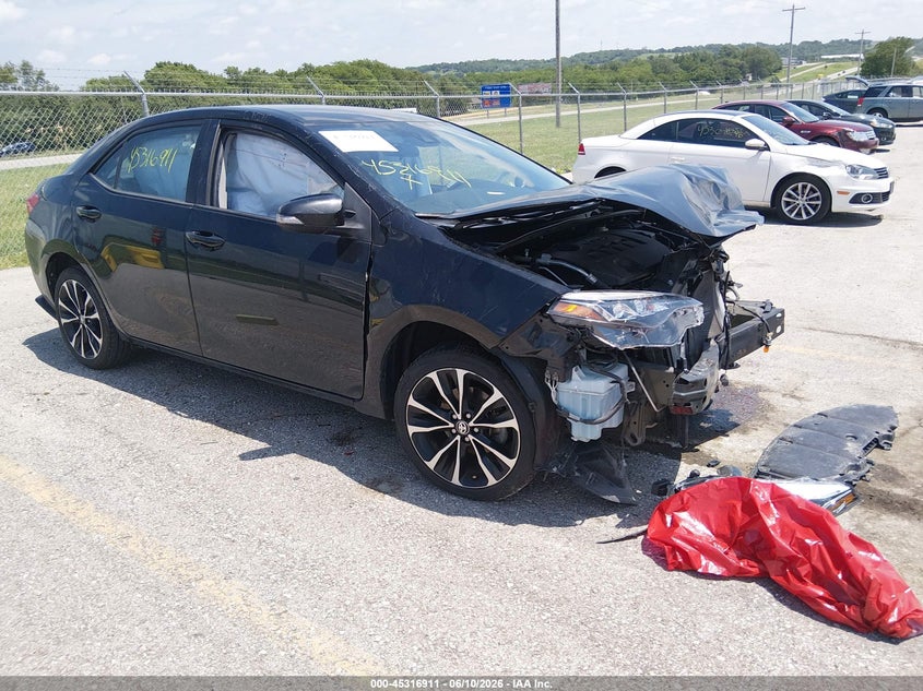 2019 Toyota Corolla VIN 5YFBURHE1KP896030 IAAI salvage auction — FRONT END, Clear (Missouri), sold $1,900 on 2026-07-30 (photo 1)