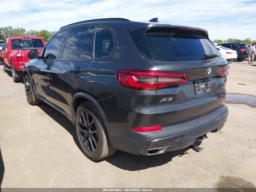 2019 BMW X5 VIN 5UXCR6C59KLL34203 IAAI salvage auction — HAIL, Salvage (Ohio), sold $17,250 on 2026-07-14 (photo 3)