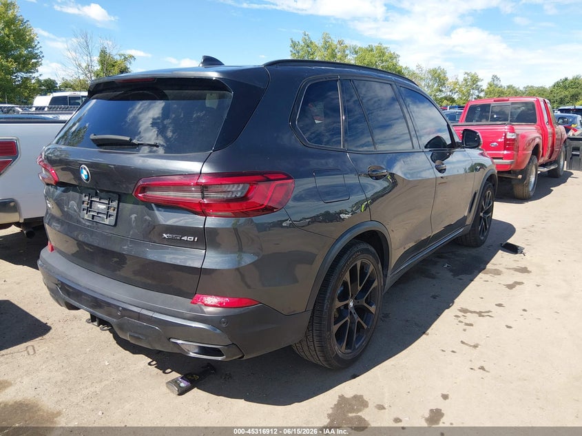 2019 BMW X5 VIN 5UXCR6C59KLL34203 IAAI salvage auction — HAIL, Salvage (Ohio), sold $17,250 on 2026-07-14 (photo 4)