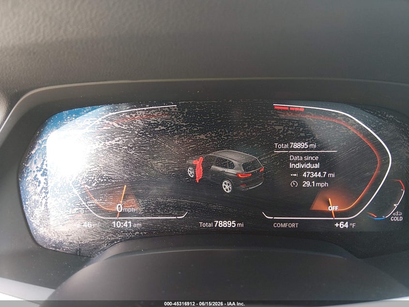 2019 BMW X5 VIN 5UXCR6C59KLL34203 IAAI salvage auction — HAIL, Salvage (Ohio), sold $17,250 on 2026-07-14 (photo 7)