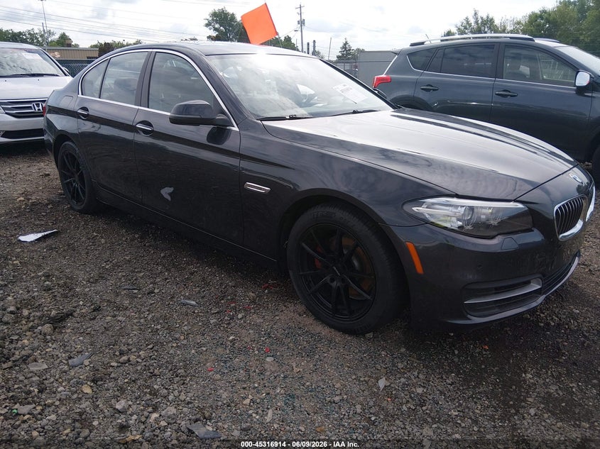 2014 BMW 5er VIN WBA5A7C5XED616269 IAAI salvage auction — UNDERCARRIAGE, Salvage Title, sold $2,125 on 2026-07-29 (photo 1)