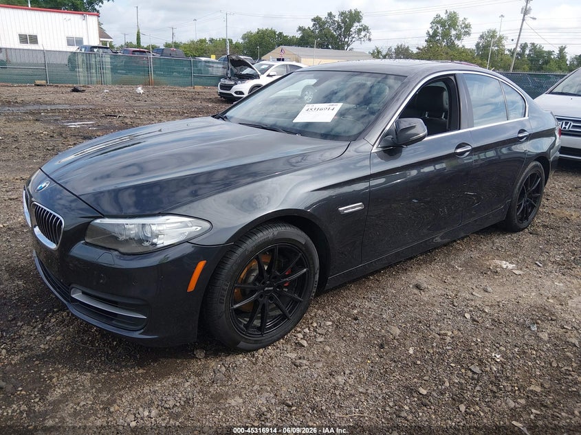 2014 BMW 5er VIN WBA5A7C5XED616269 IAAI salvage auction — UNDERCARRIAGE, Salvage Title, sold $2,125 on 2026-07-29 (photo 2)