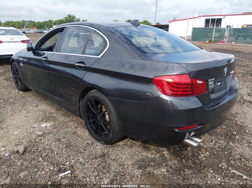 2014 BMW 5er VIN WBA5A7C5XED616269 IAAI salvage auction — UNDERCARRIAGE, Salvage Title, sold $2,125 on 2026-07-29 (photo 3)
