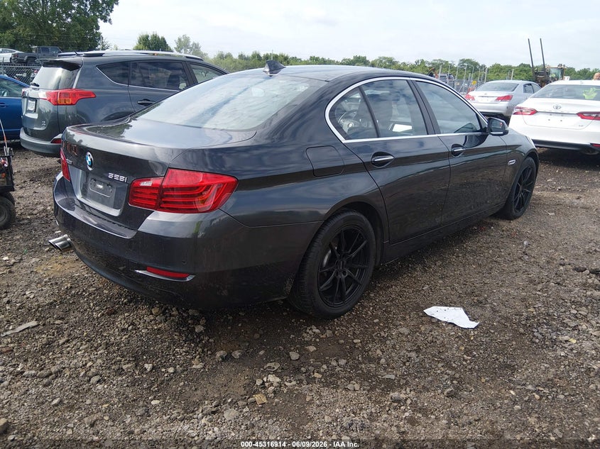 2014 BMW 5er VIN WBA5A7C5XED616269 IAAI salvage auction — UNDERCARRIAGE, Salvage Title, sold $2,125 on 2026-07-29 (photo 4)
