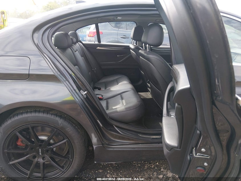 2014 BMW 5er VIN WBA5A7C5XED616269 IAAI salvage auction — UNDERCARRIAGE, Salvage Title, sold $2,125 on 2026-07-29 (photo 8)