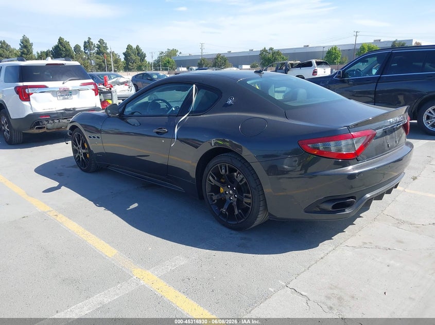 2017 Maserati Granturismo VIN ZAM45VLA4H0186525 IAAI salvage auction — FRONT END, Salvage (California), sold $11,500 on 2026-08-03 (photo 3)
