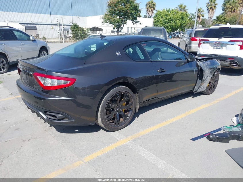 2017 Maserati Granturismo VIN ZAM45VLA4H0186525 IAAI salvage auction — FRONT END, Salvage (California), sold $11,500 on 2026-08-03 (photo 4)