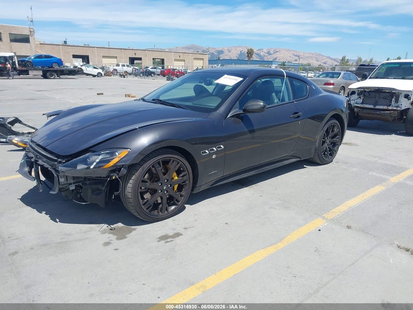 2017 Maserati Granturismo VIN ZAM45VLA4H0186525 IAAI salvage auction — FRONT END, Salvage (California), sold $11,500 on 2026-08-03 (photo 2)