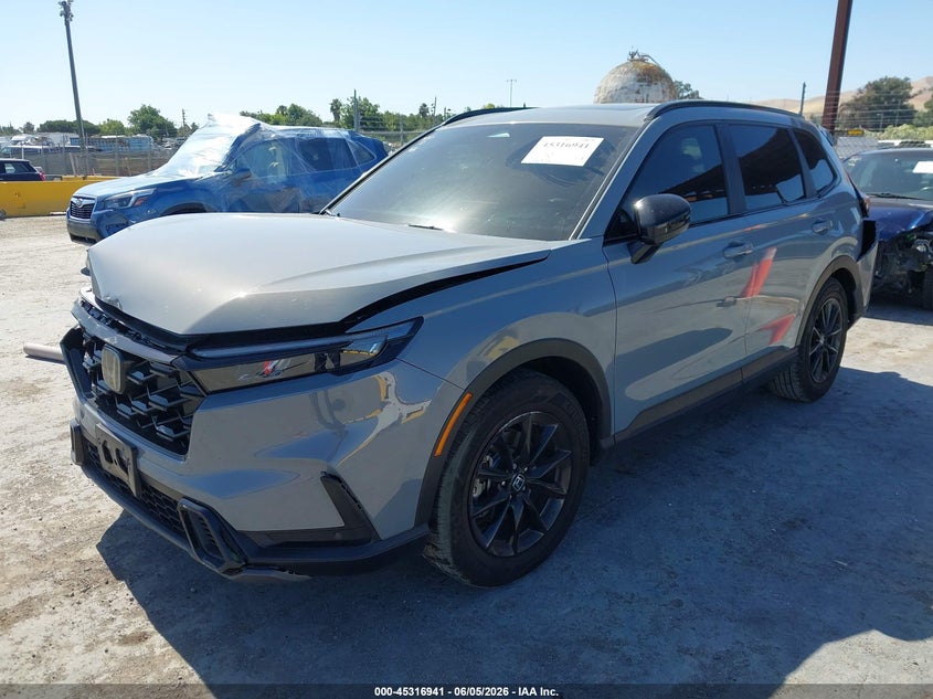 2026 Honda Cr-v VIN 7FARS5H85TE000143 IAAI salvage auction — FRONT & REAR, Salvage Title, sold $14,700 on 2026-07-09 (photo 2)