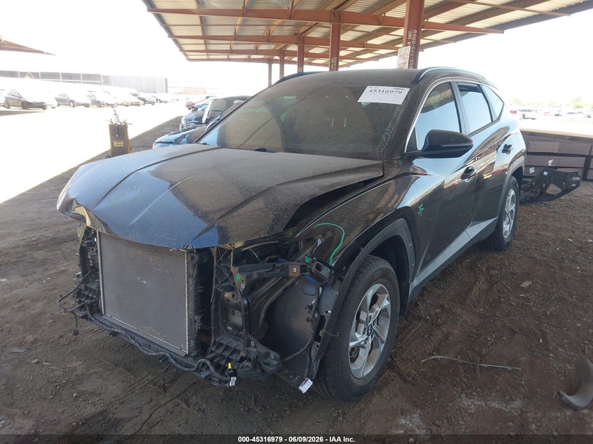 2022 Hyundai Tucson VIN KM8JBCAE5NU065836 IAAI salvage auction — FRONT END, Salvage (Arizona), sold $4,800 on 2026-07-28 (photo 2)