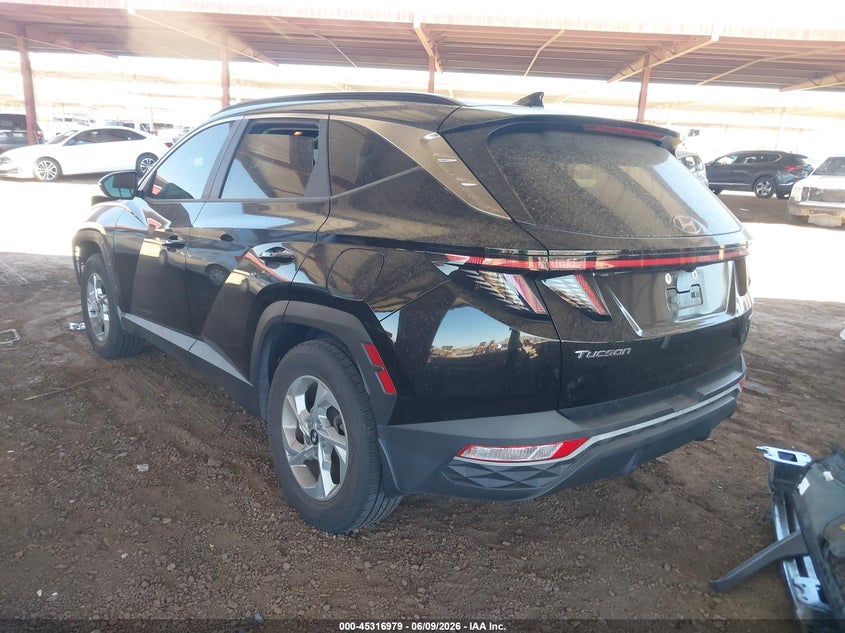 2022 Hyundai Tucson VIN KM8JBCAE5NU065836 IAAI salvage auction — FRONT END, Salvage (Arizona), sold $4,800 on 2026-07-28 (photo 3)