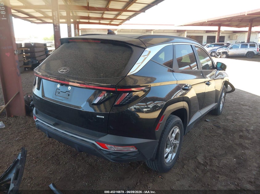 2022 Hyundai Tucson VIN KM8JBCAE5NU065836 IAAI salvage auction — FRONT END, Salvage (Arizona), sold $4,800 on 2026-07-28 (photo 4)
