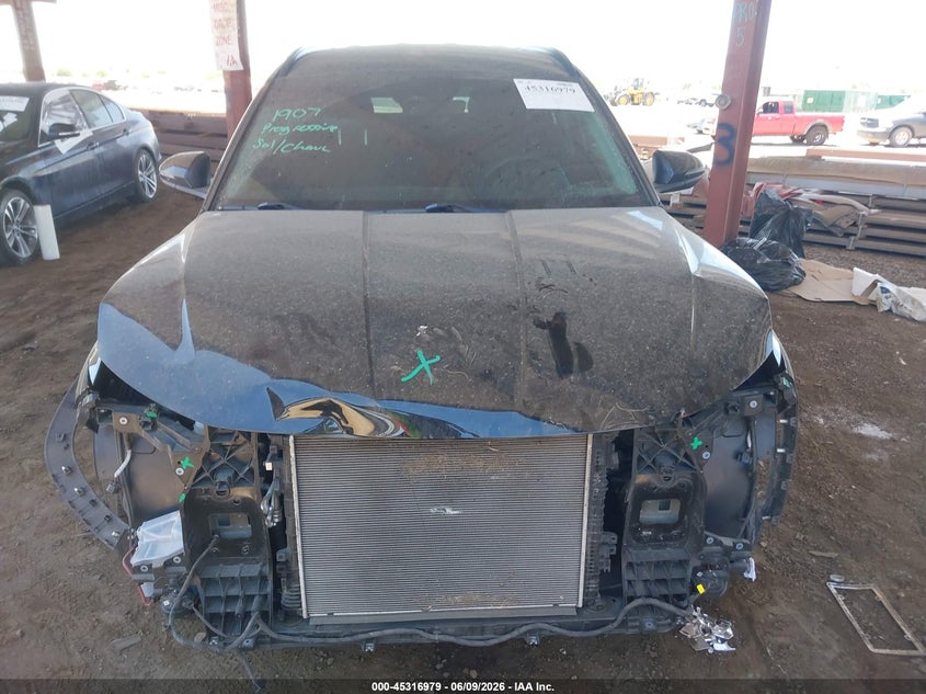 2022 Hyundai Tucson VIN KM8JBCAE5NU065836 IAAI salvage auction — FRONT END, Salvage (Arizona), sold $4,800 on 2026-07-28 (photo 6)