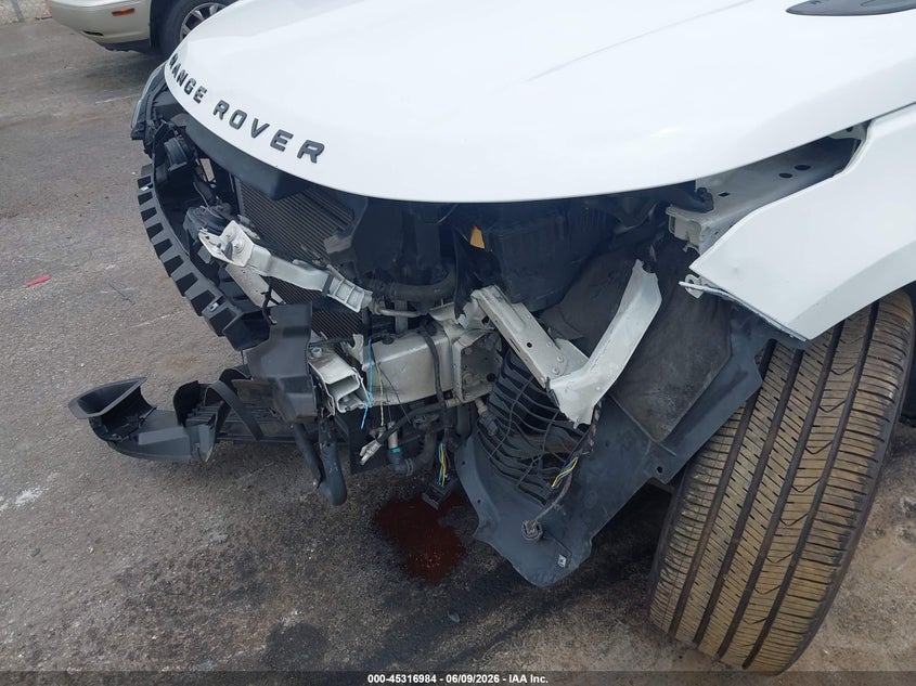 2019 Land rover Range rover velar VIN SALYL2EX8KA206197 IAAI salvage auction — FRONT END, Salvage Title, sold $50 on 2026-07-08 (photo 6)