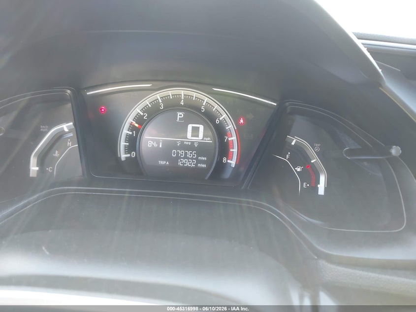 2018 Honda Civic VIN 2HGFC2F56JH538068 IAAI salvage auction — FRONT & REAR, Salvage Title, sold $5,600 on 2026-08-06 (photo 7)