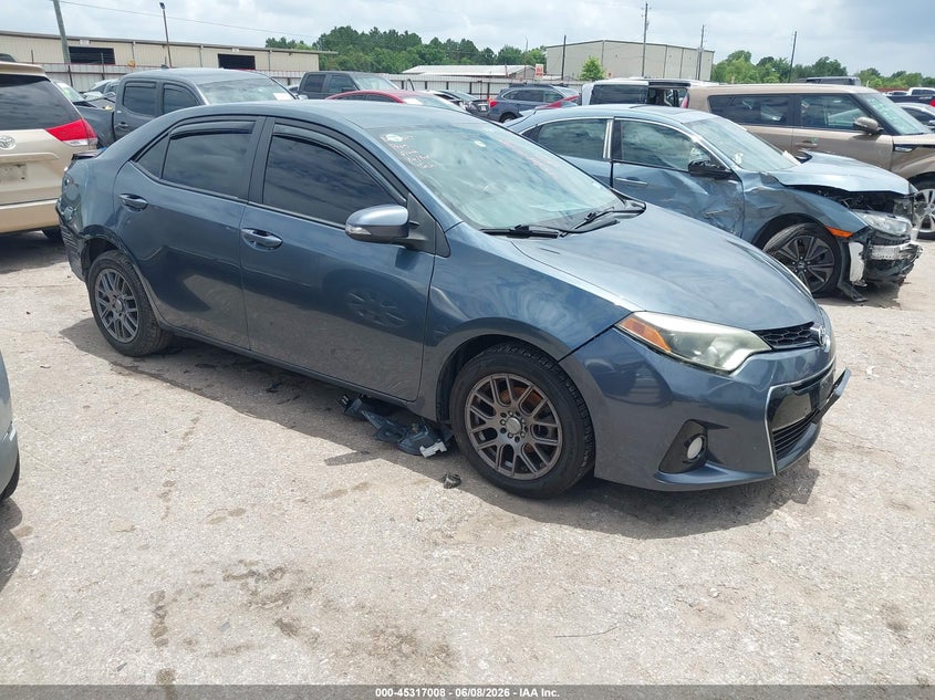 2016 Toyota Corolla VIN 5YFBURHE2GP415354 IAAI salvage auction — REAR END, Salvage Title, sold $3,600 on 2026-07-15 (photo 1)